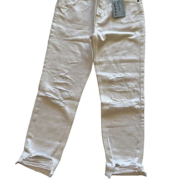 Frame HR Pegged Straight Fit Jeans - Picture 3 of 13